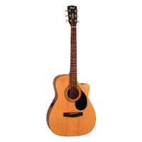 Cort AF515CE Acoustic/Electric Guitar With Cutaway - Open Pore