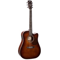 Cort MR500E BR Dreadnought Cutaway Acoustic Guitar - Brown Burst