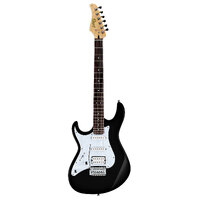 Cort G250 LH BK Left Handed Solid Body Electric Guitar Gloss Black