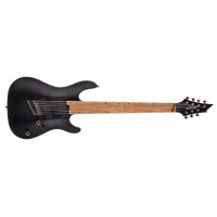 Cort KX307 Multi-scale 7-String Guitar - Open Pore Black