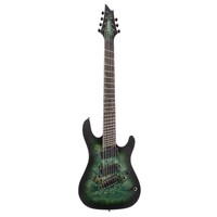 Cort KX507MS 7 String Electric Guitar Stardust Green
