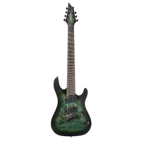 Cort KX507MS 7 String Electric Guitar Stardust Green