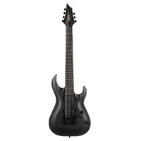 Cort KX707 7 String EverTune Electric Guitar - Open Pore Black