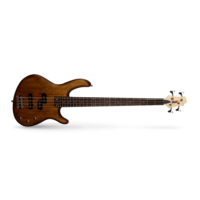 Cort Action PJ Bass Guitar - Walnut