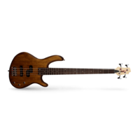 Cort Action PJ Bass Guitar - Walnut