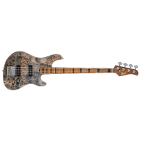 Cort GB-Modern 4  Electric Bass - Open Pore Charcoal Gray