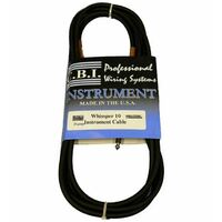 C.B.I. Cables Whissper Series 10ft Instrument Cable