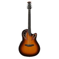 Ovation Celebrity Elite Mid Depth Sunburst Acoustic-Electric Guitar