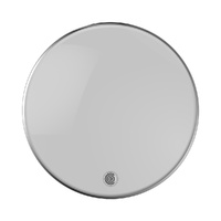 Code Enigma White 22" Reso Bass Drum Head