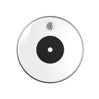 Code Law Clear Single Ply with Black Dot 13" Drumhead