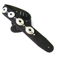 DSL Concho Black Flower Strap