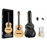 Cordoba CP100 Nylon String Guitar Pack - Spruce Top