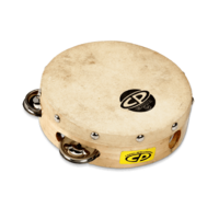 CP BY LP Percussion 6" Tambourine w/ Head Single Row