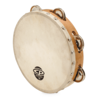 CP By LP Percussion 8" Tambourine w/ Head Single Row