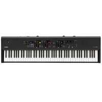 Yamaha CP88 Digital Stage Piano w/ Natural Wood Graded Hammer Keyboard - Black