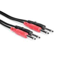 Hosa CPP-203 Dual 1/4" TS to Same Cable