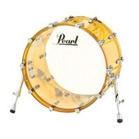 PEARL CRYSTAL BEAT SERIES – 22″ x 16′ Bass Drum – Tangerine Glass