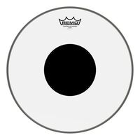 Remo CS-0312-10 12″ Controlled Sound Clear Black Dot