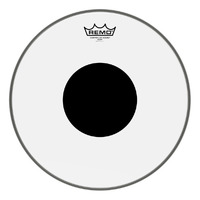 Remo 18" Controlled Sound Clear Top Black Dot Drum Head