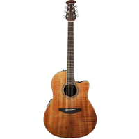 Ovation Celebrity Elite Exotic Mid Depth Koa Acoustic Electric Guitar