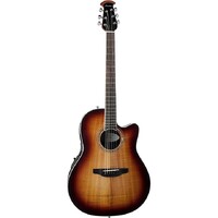 Ovation Celebrity Standard Exotic Super Shallow Dark Burst - Exotic Koa