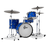 Gretsch Catalina Club 4-Piece Shell Pack In Blue Satin Flame