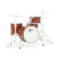 Gretsch Catalina Club 4 Piece Shell Pack - Satin Walnut Glaze