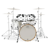 DW DDLG2214WH Design Series 4-Piece Shell Pack Gloss White
