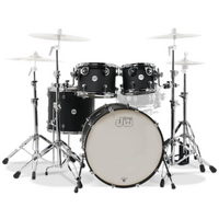 DW Design Series 4 Piece Shell Pack Black Satin