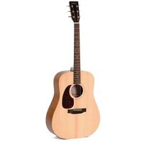 Sigma DMEL Dreadnought Acoustic/Electric w/ Pickup (Natural, Left-Handed)