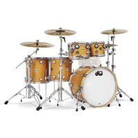 DW Collectors Pure Maple Butterscotch Lacquer Custom 4-Piece Shell Pack