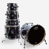 DW Performance Series 4 Piece Shell Pack - Chrome Shadow Finish