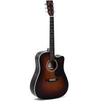 Sigma DTC-1E-SB Dreadnought Acoustic Electric Guitar