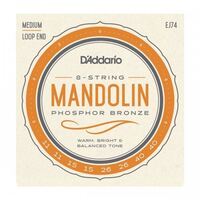 D'Addario EJ74 Mandolin Strings, Phosphor Bronze Medium 11-40