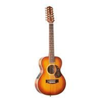 Maton EMD-12 Mini Maton 12 String Acoustic Guitar with Deluxe Hard Case