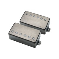 EMG 57TW 66TW Active Humbucker Guitar Pickup - Brushed Black Chrome