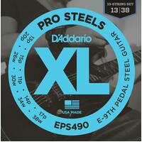 D'Addario EPS490 Pedal Steel Strings E-9th