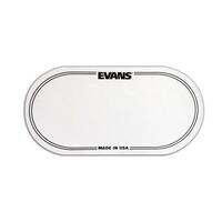 Evans EQPC2 EQ Double Pedal Patch Clear