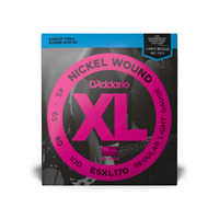 D'Addario Regular Light Double Ball End Light Long Scale Bass Strings 45-100