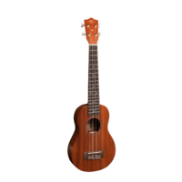 1880 EU100T Ukulele Co Tenor Ukulele with Solid Mahogany Top - Natural Satin