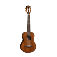 1880 EU300T Ukulele Co Tenor Ukulele with Solid Mahogany Top - Natural Satin