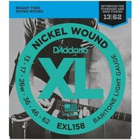 D'Addario EXL158 Nickel, Baritone Light 13-62