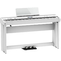 Roland FP90XWHS Digital Piano Bundle - White