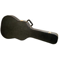 On Stage Shaped 335 Style Guitar Hardcase in Black
