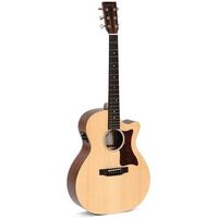 Sigma GMC-STE Grand Concert Acoustic-Electric Guitar