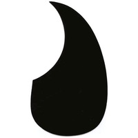 GP680 Acoustic Teardrop Style Scratch Plate - Black