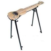 Platinum Lap Steel Guitar Stand Black With Heavy Duty Bag