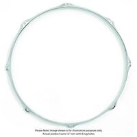 Gibraltar 12"/6 Lug Tom Steel Power Hoop (Pk-1)