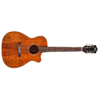 Guild OM 260CE Deluxe Blackwood NAT Electric Acoustic Guitar