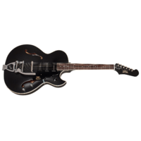 Guild Starfire 1 JET90 Single Cut Satin Black Electric Guitar